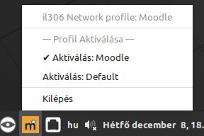 Moodle profil